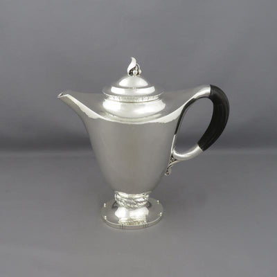 Georg Jensen Silver Coffee Pot 71B - JH Tee Antiques