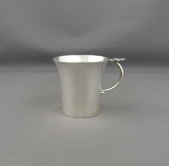 Georg Jensen Acathus Silver Mug - JH Tee Antiques