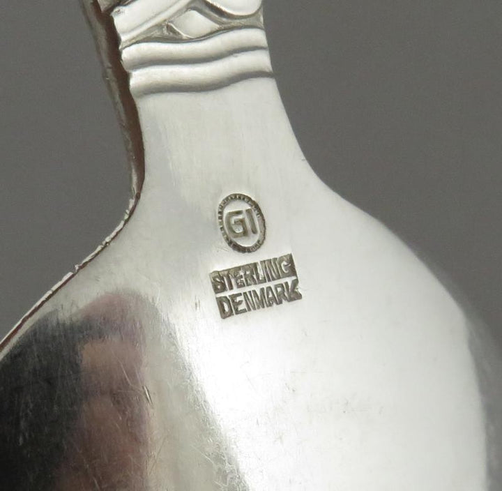 Georg Jensen Nordic Silver Caddy Spoon - JH Tee Antiques