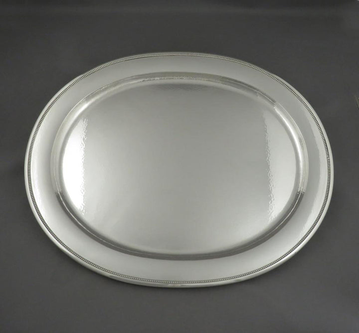 Georg Jensen Sterling Silver Platter 210X - JH Tee Antiques