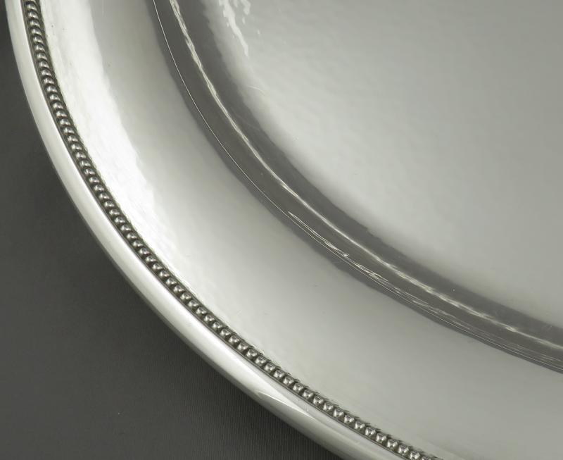 Georg Jensen Sterling Silver Platter 210X - JH Tee Antiques
