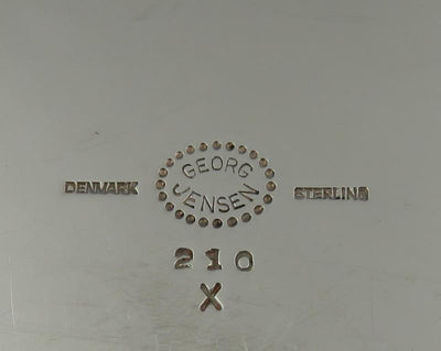Georg Jensen Sterling Silver Platter 210X - JH Tee Antiques
