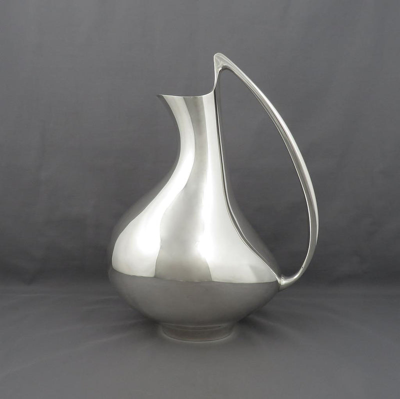 Georg Jensen Pregnant Duck Silver Pitcher