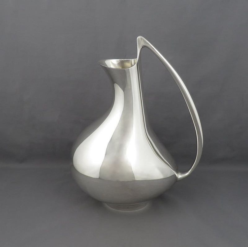 Georg Jensen Pregnant Duck Silver Pitcher