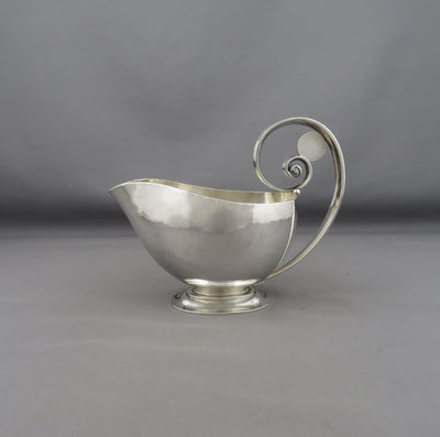 Georg Jensen Sterling Silver Sauce Boat 321B - JH Tee Antiques