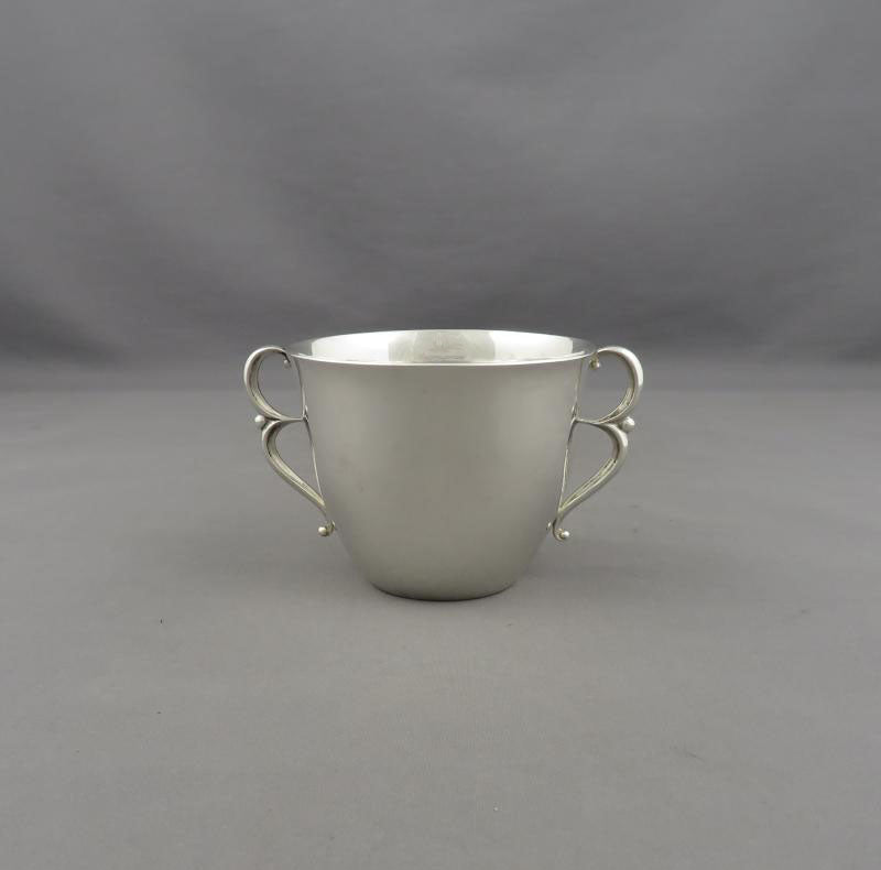 Georg Jensen Silver Two-Handled Cup - JH Tee Antiques