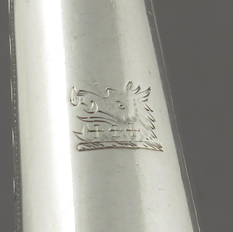 George Adams Silver Fish Service for 12 - JH Tee Antiques