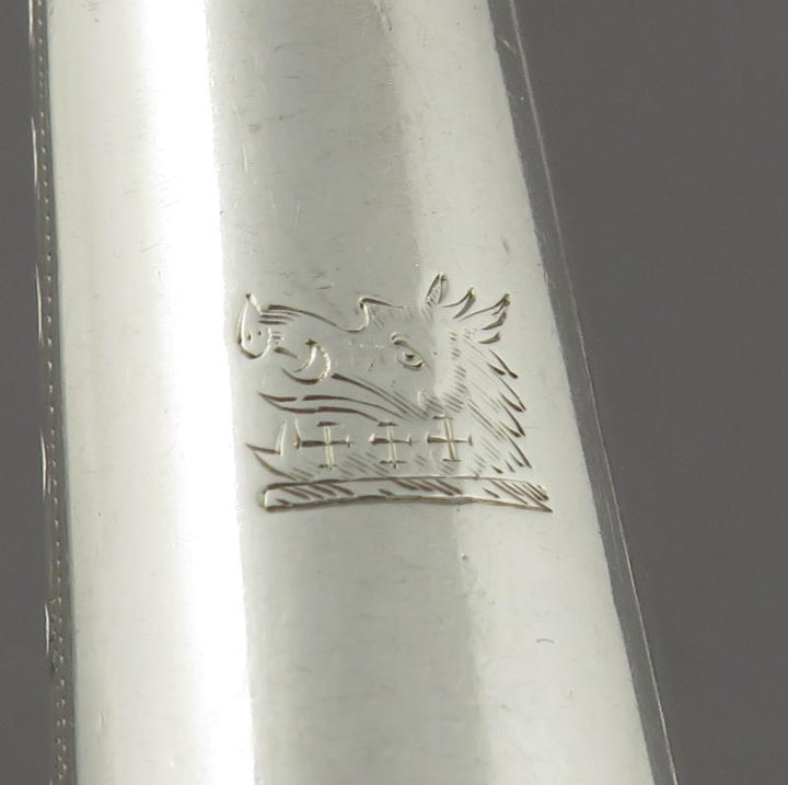 George Adams Silver Fish Service for 12 - JH Tee Antiques