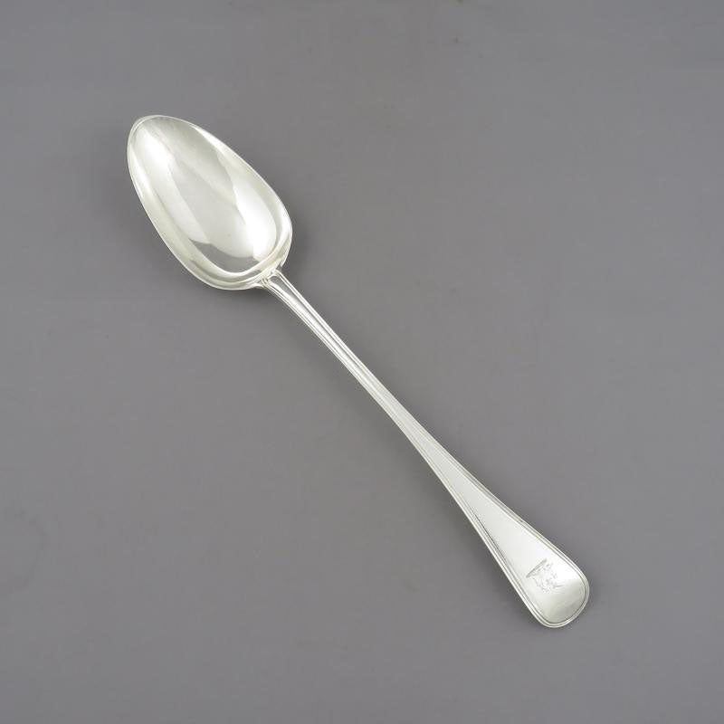 George Adams Silver Stuffing Spoon - JH Tee Antiques