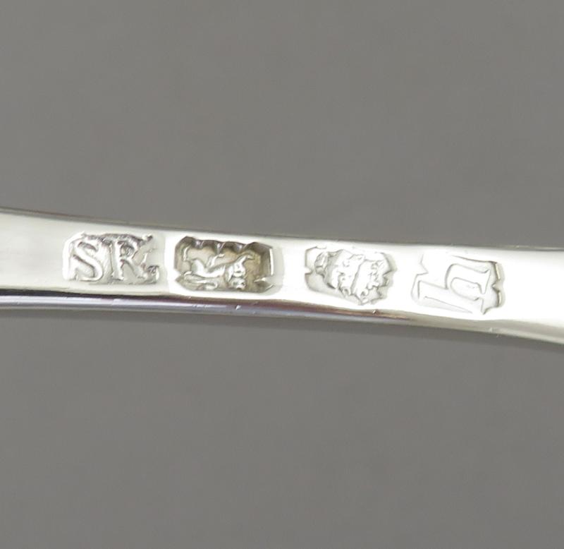 George II Silver Marrow Scoop