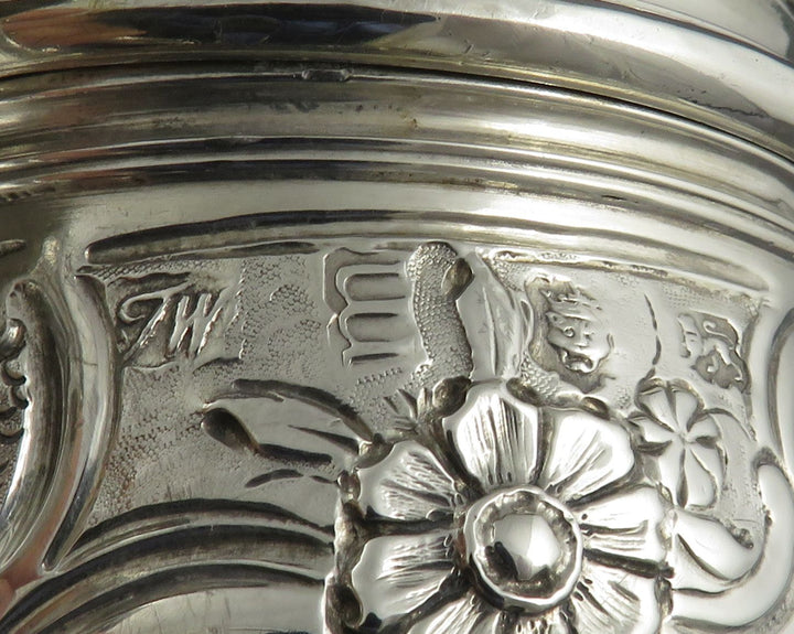 George II Rococo Silver Coffee Pot