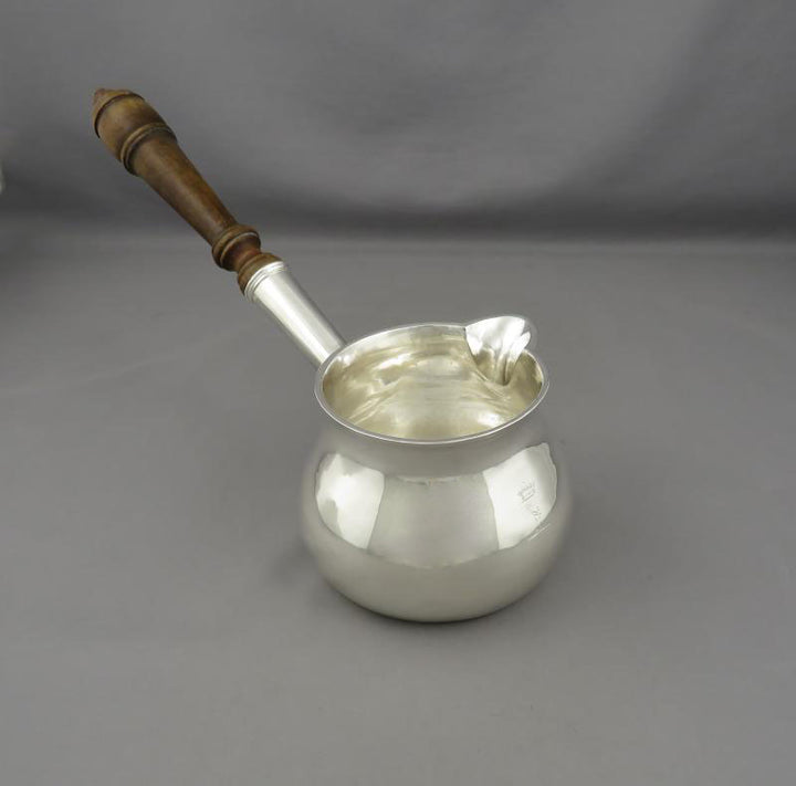 George II Silver Brandy Saucepan - JH Tee Antiques