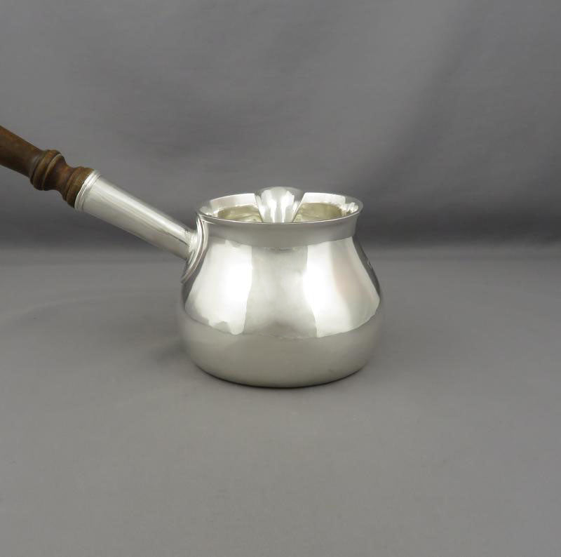 George II Silver Brandy Saucepan - JH Tee Antiques