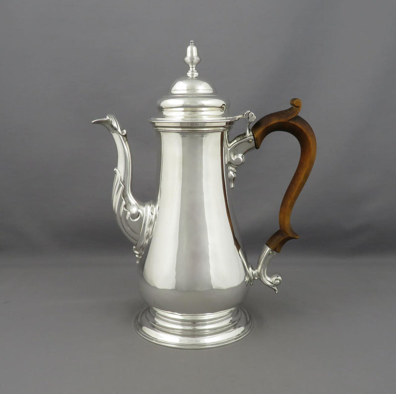 George II Sterling Silver Coffee Pot