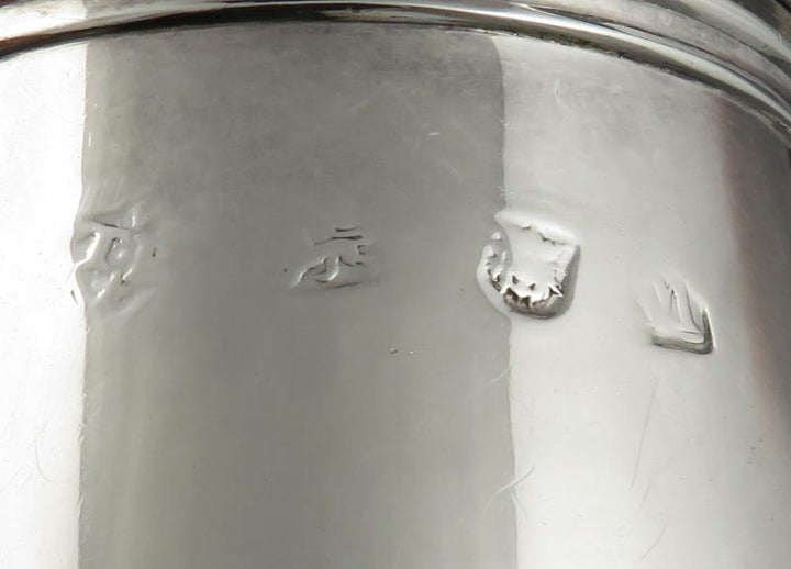 George II Silver Coffee Pot - JH Tee Antiques