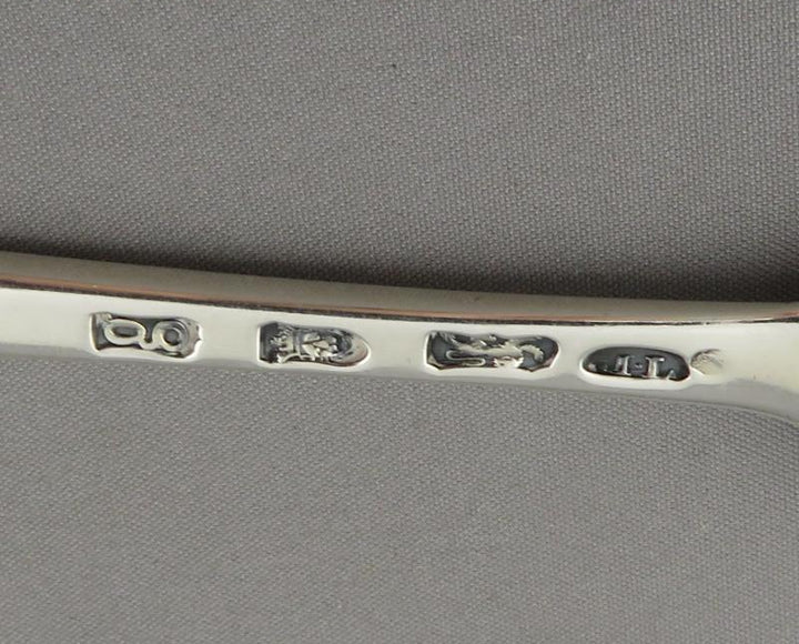 George III Silver Marrow Scoop - JH Tee Antiques