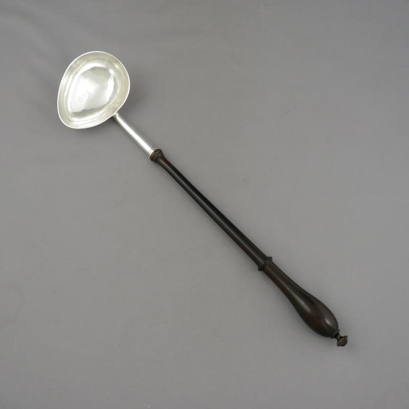 George II Silver Punch Ladle - JH Tee Antiques