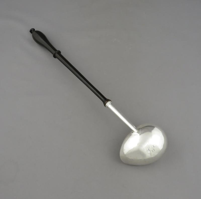George II Silver Punch Ladle - JH Tee Antiques