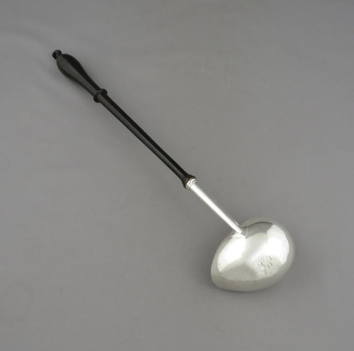 George II Silver Punch Ladle - JH Tee Antiques