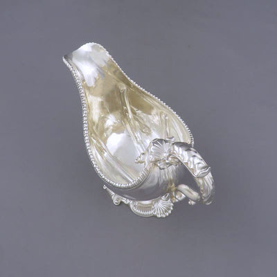 George II Sterling Silver Sauce Boats