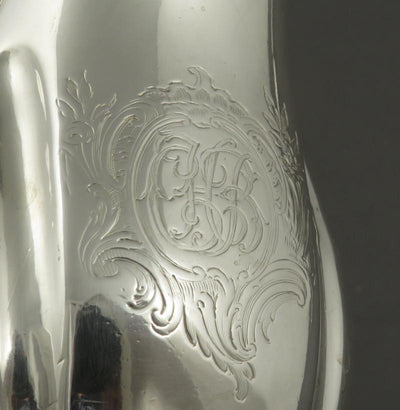 George II Sterling Silver Sauce Boats