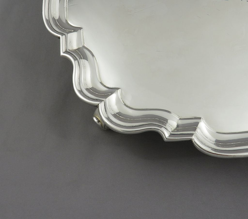 George II Sterling Silver Salver