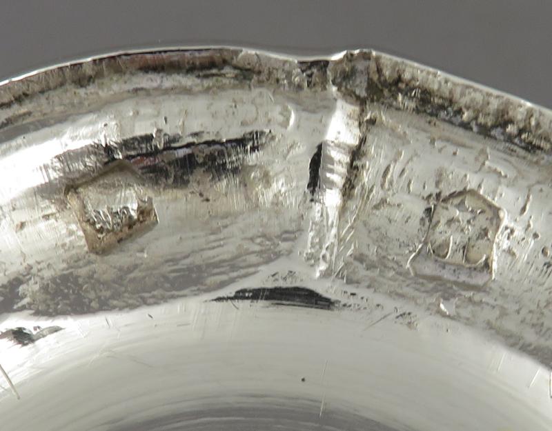 George II Silver Taperstick - JH Tee Antiques