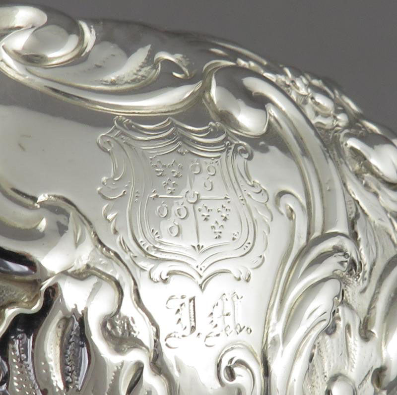 George II Sterling Silver Teapot - JH Tee Antiques