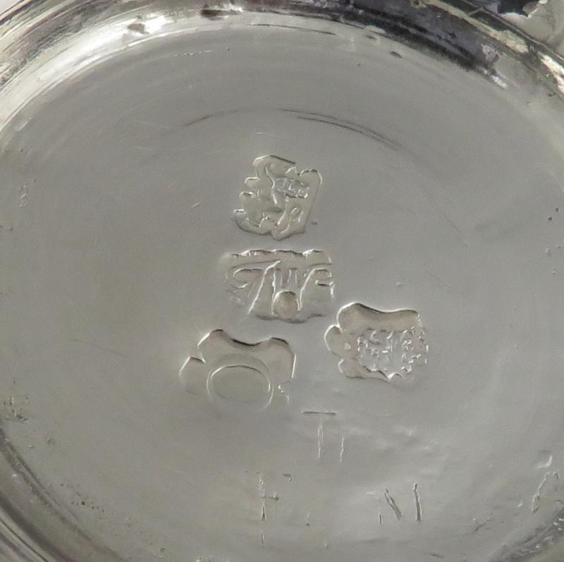 George II Sterling Silver Teapot - JH Tee Antiques