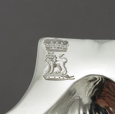 Pair of George II Silver Butter Shells