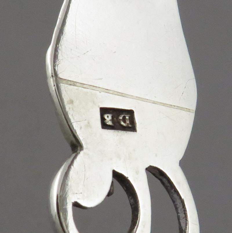 George III Cast Silver Sugar Tongs