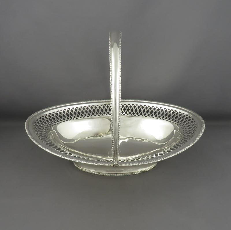 George III Silver Basket