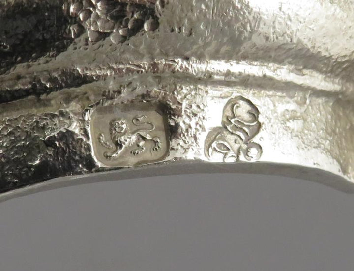 Set of Four George II Silver Candlesticks - JH Tee Antiques