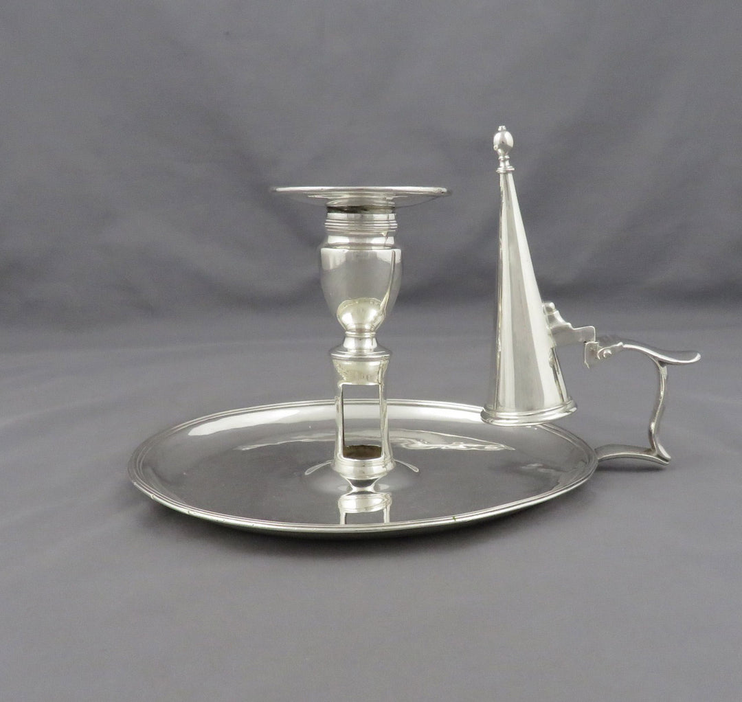 George III Silver Chamberstick
