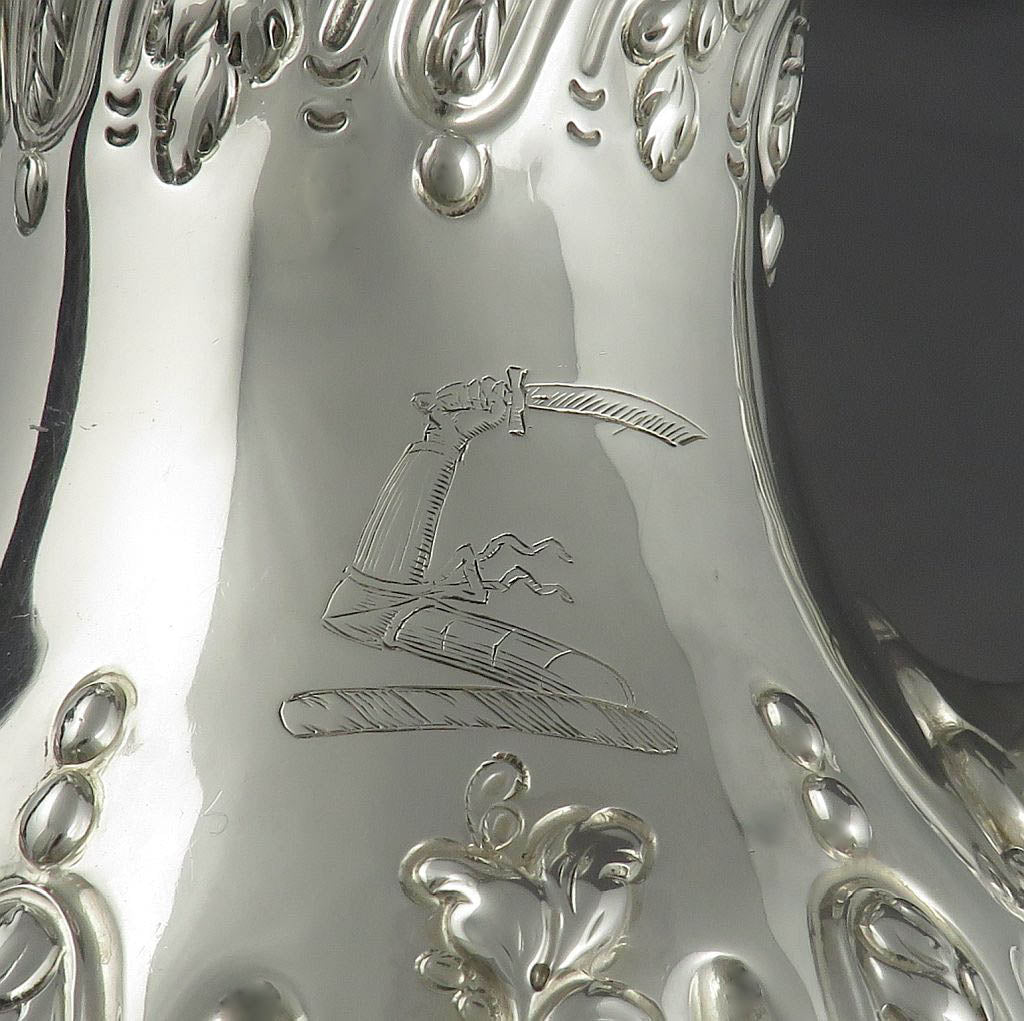 George III Sterling Silver Coffee Pot