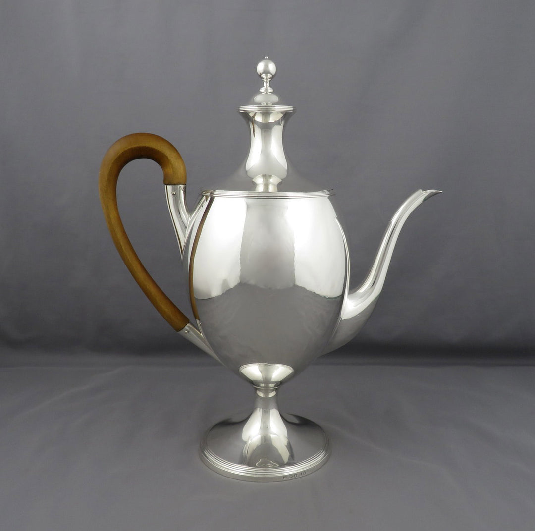 George III Sterling Silver Coffee Pot