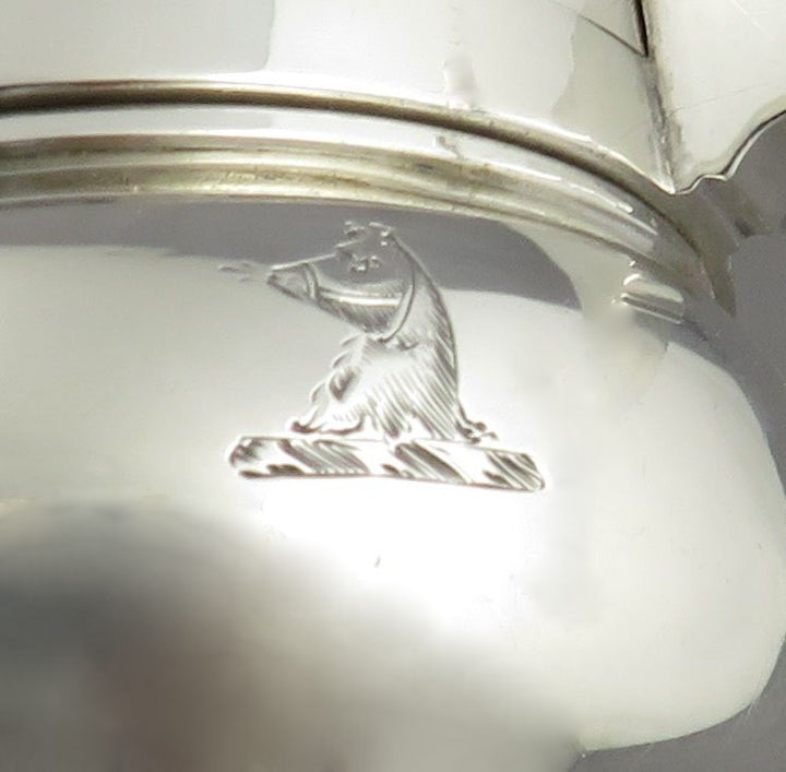 George III Silver Dish Cross
