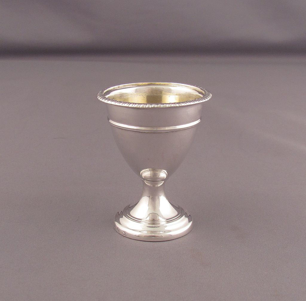 George III Sterling Silver Egg Cruet