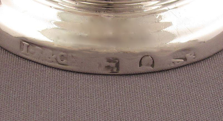 George III Sterling Silver Egg Cruet