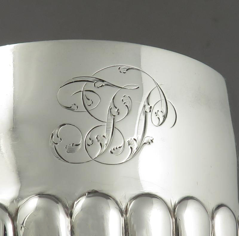 George III Sterling Silver Goblet - JH Tee Antiques