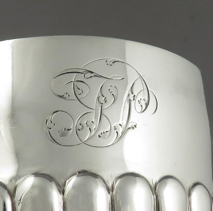 George III Sterling Silver Goblet - JH Tee Antiques