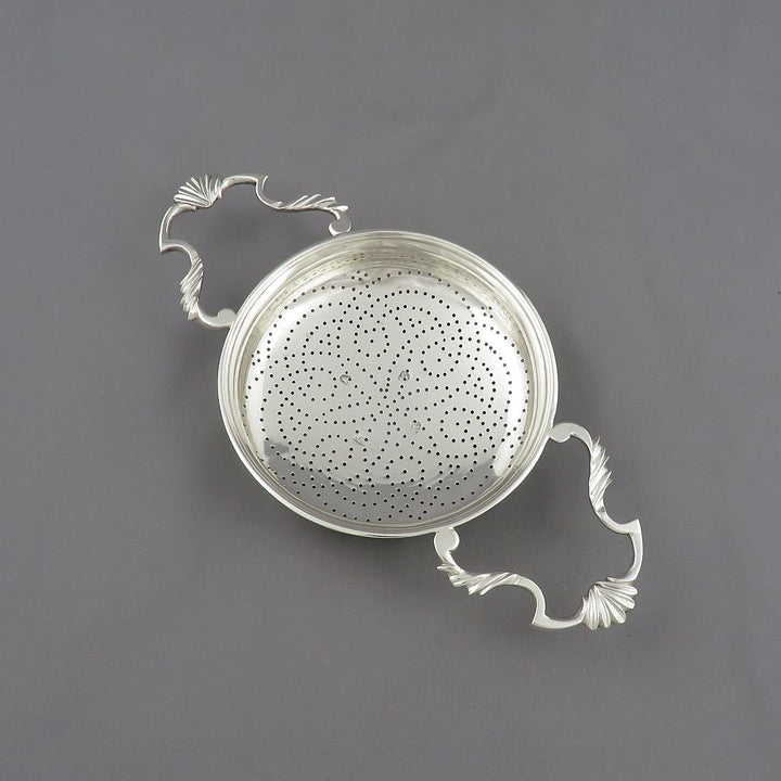 George III Silver Lemon Strainer