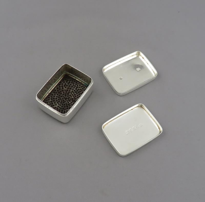 George III Silver Nutmeg Grater - JH Tee Antiques