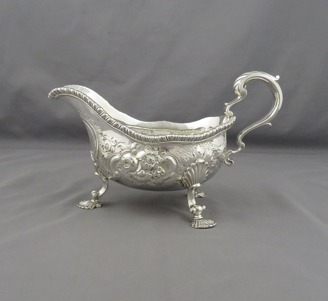 George III Sterling Silver Gravy Boat