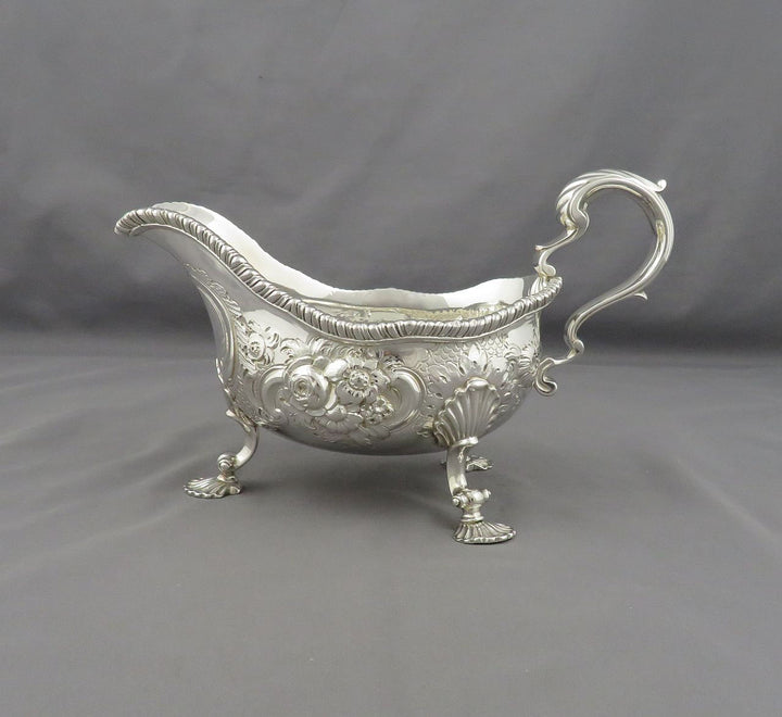 George III Sterling Silver Gravy Boat
