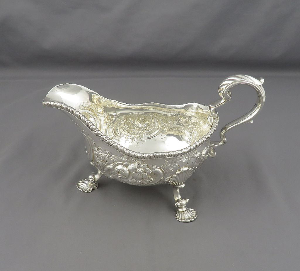 George III Sterling Silver Gravy Boat