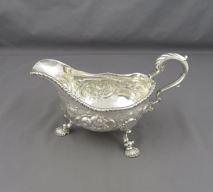 George III Sterling Silver Gravy Boat