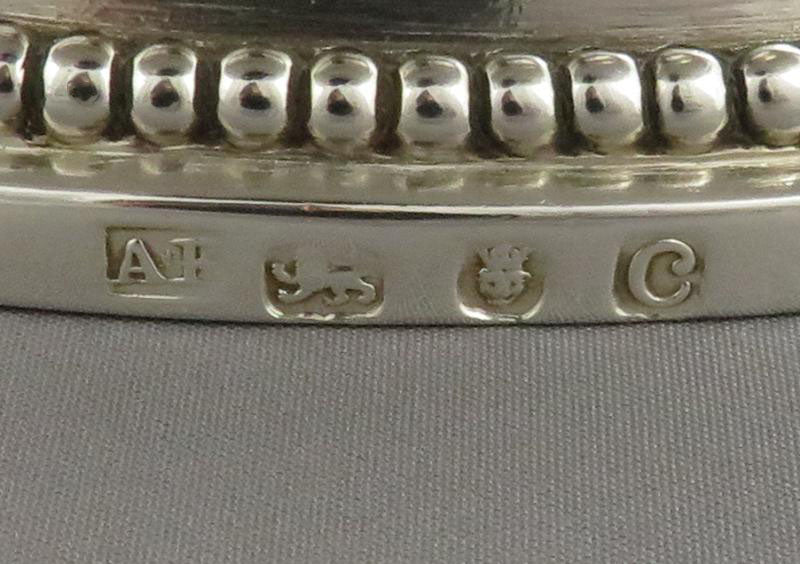 George III Sterling Silver Sauce Boat - JH Tee Antiques