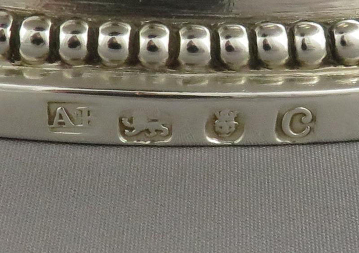 George III Sterling Silver Sauce Boat - JH Tee Antiques