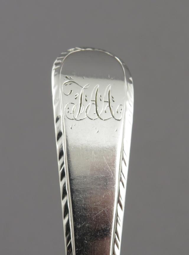 George III Sterling Silver Sauce Ladles - JH Tee Antiques
